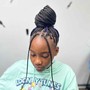 8-11 Kid's Braids style w/extensions