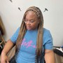 Medium Knotless Boxbraids