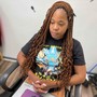 Adult crochet/twist/braids