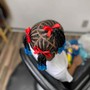 8-11 Kid's Braids style w/extensions