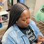 Adult crochet/twist/braids