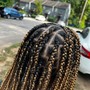 Large Knotless Braids