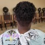 Shampoo/Style (natural hair) Shoulder length