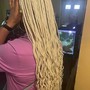 Small Box Braids up to “26”