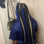 Large Braids knotless braids