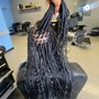 Medium Knotless Braids