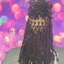 Med Knotless Braids