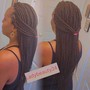 Tree Braids bra length