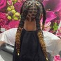 Wig braid down