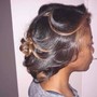 Updo styling only