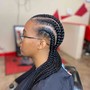 Straight back(4-6 braids)