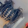 Loc Retwist ( 2 strand twist) Shoulder Length