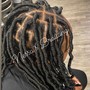 Faux Locs without Crochet Locs - Midback Length