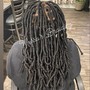 Faux Locs without Crochet Locs - Midback Length