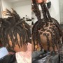 Mid Back Length Butterfly Locs