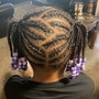 Kid's Braided Ponytail