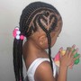 Kid's Braids (Smedium  Parts)