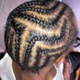 Size med large Individual Braids,/Knotless