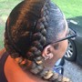 Cornrows(Braid Down)