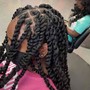 Flat twist out