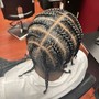 Men Braids (corn row style)