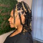 2 Jumbo Feed In Braids