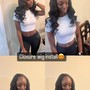 Closure Wig install