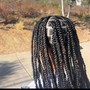 Medium Knotless Box Braids