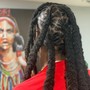 Natural hair Two-strand  Twists