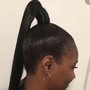 Large Feed-In Cornrows ( 6 Braids standard)