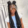 Large/jumbo knotless Braids