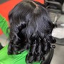 WAND CURLS or CRIMP CURLS