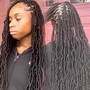 Knotless Goddess locs