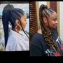 Large Feed In Braids