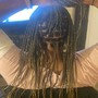 Waist length Butterfly Locs