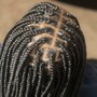 Small knotless braids