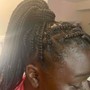 Small knotless braids