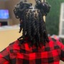 Loc Retwist long hair