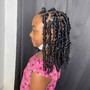 Kid's conrow braids