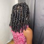 Kid's knotless or box braids