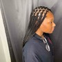 Kid's knotless or box braids