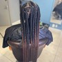 Box braids over dreads