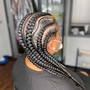 2 feed in braids