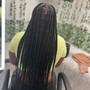 Knotless Box Braids (Large, Butt Length, 72")