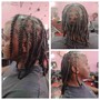 Retwist w/Color (Below Shoulder)