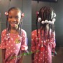 Kids regular and Knotless Individual Braids ages 5 to 10