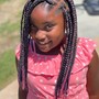 Large Knotless Braids