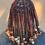 Large Knotless Braids