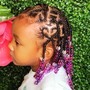 Kid's Braids with beads