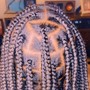 Medium Knotless Braids